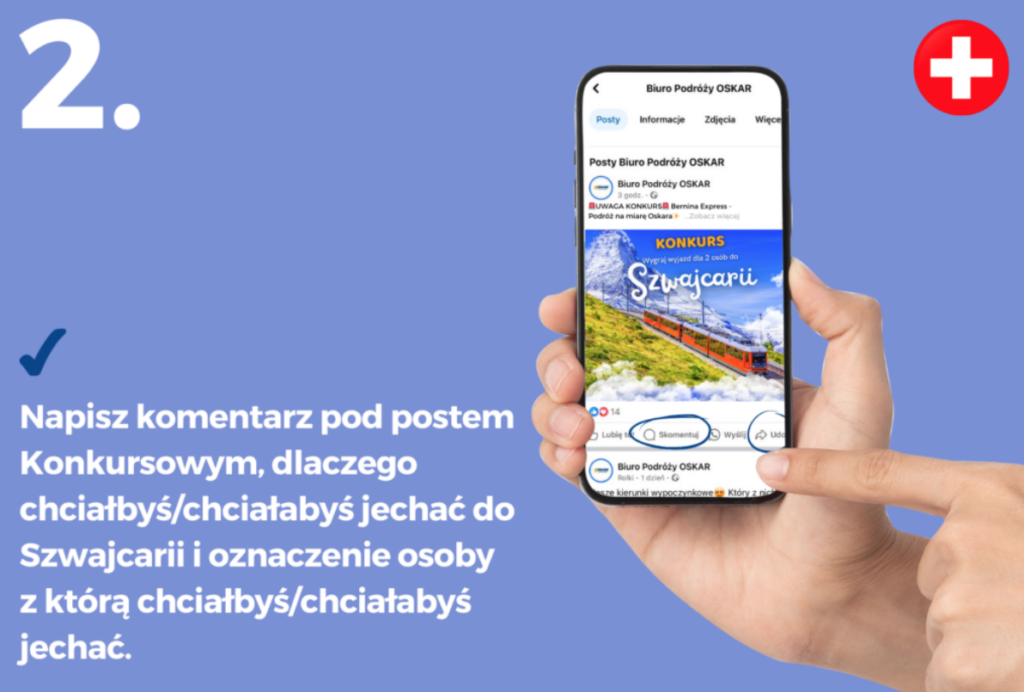Wygraj wycieczkę do Szwajcarii - Biuro Podróży OSKAR