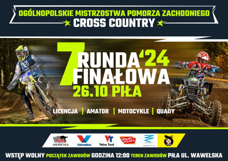 Piła: Finałowa Runda Mistrzostw Pomorza Zachodniego w Cross Country