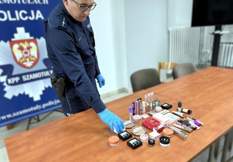 Nieletnie złodziejki z Kaźmierza splądrowały drogerię – sprawa trafiła do sądu