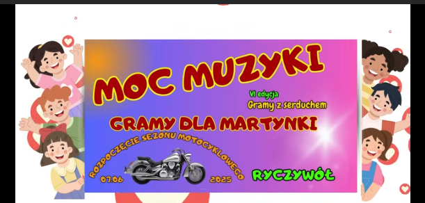 Moc muzyki, która zmienia życie – charytatywny piknik w Ryczywole zagra z serduchem dla Martynki