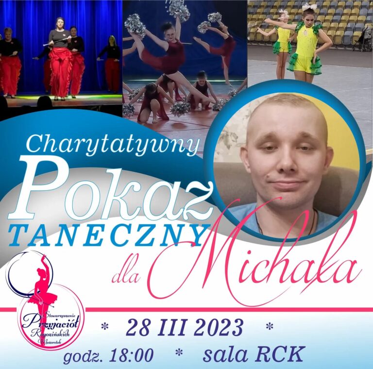 W Rogoźnie zatańczą i zaśpiewają z myślą o Michale. Trwa zbiórka na rehabilitację dla mieszkańca Parkowa