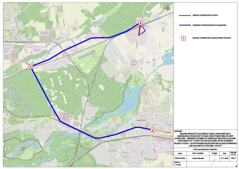 Map. Zarząd Dróg Powiatowych w Poznaniu