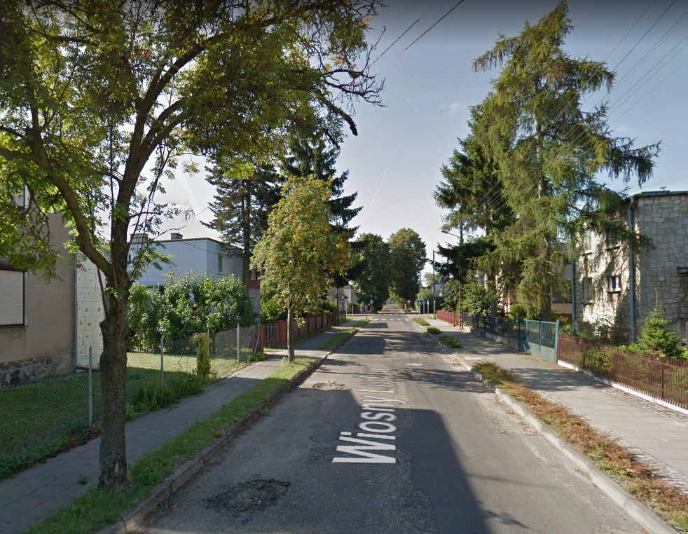 Ulica Wiosny Ludów w Szamotułach
